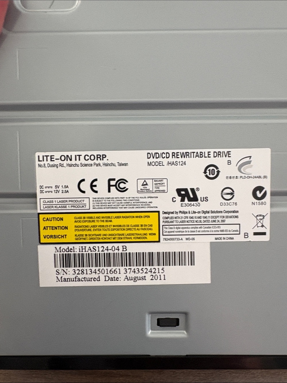 DVD/CD Rewritable Drive Multi Recorder - Picture 4 of 4